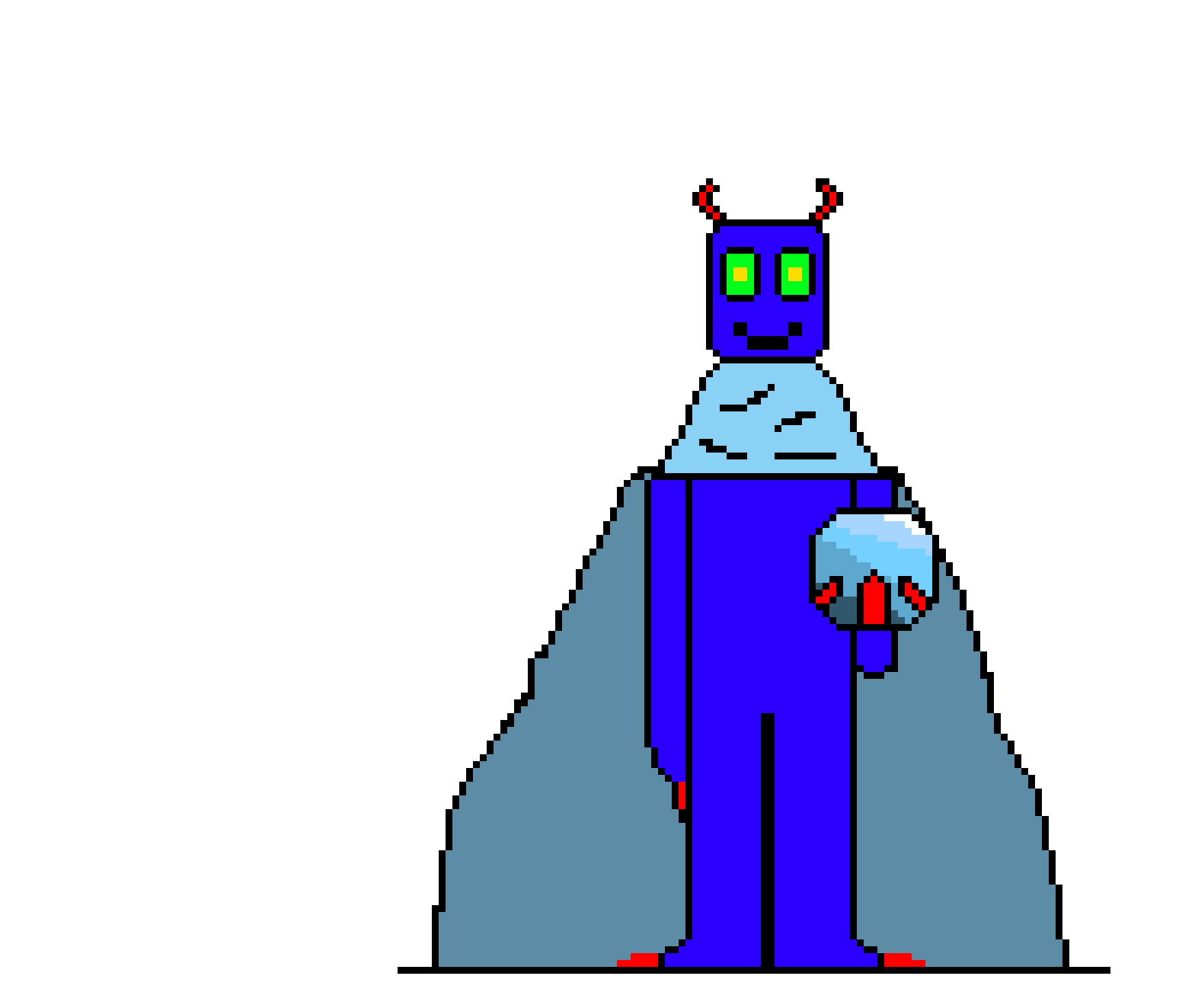 [e83129] well......as......there's never been a time demon type before i did'nt know how you got that ability....if i had to guess tho......mutation-Therthrerin The Crystal Ball Keeper (Deadtale)