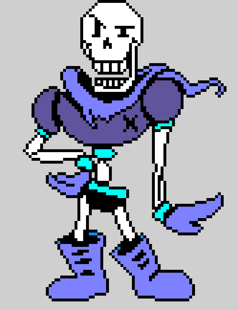 [2b43ec] Undertale Papyrus sprite