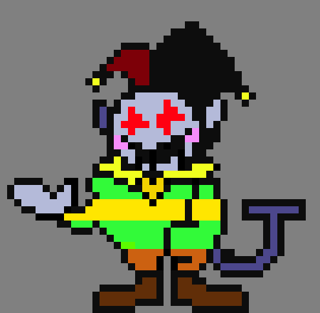 [b76238] Jevil as Chara (V3)