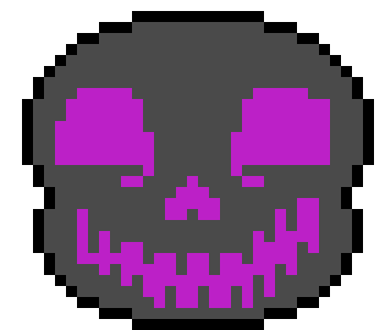 [ec0801] 100% Corrupted Sans head