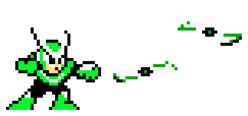 [7ed3e1] Quick Man using Gyro Attack