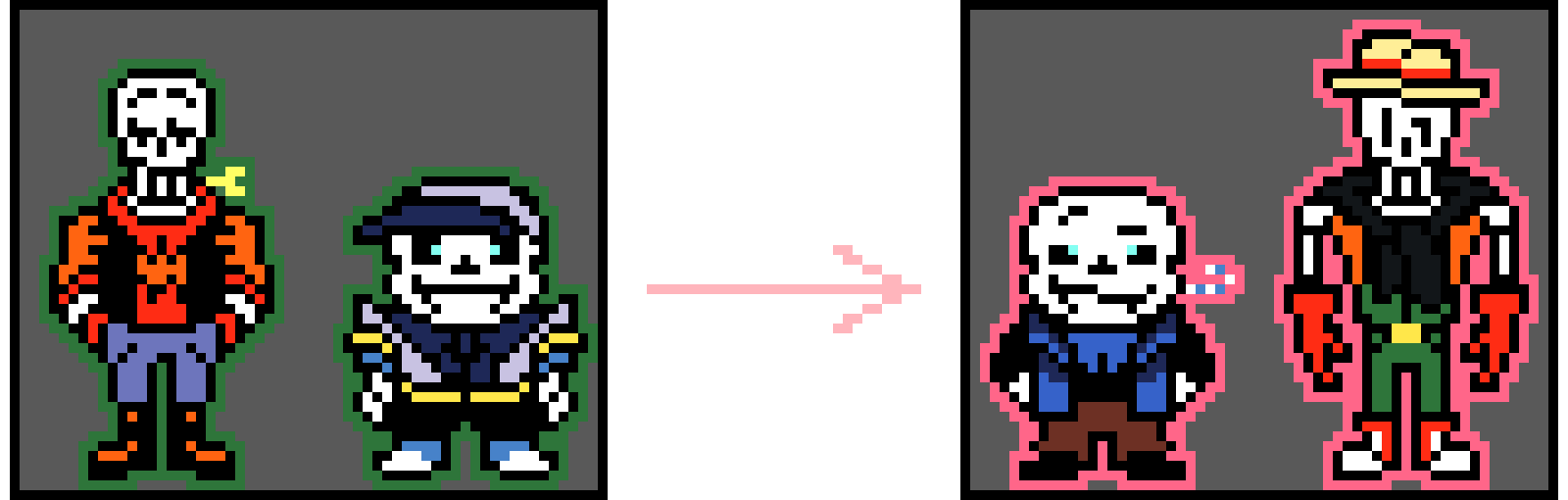 [9f5259] Underswäp Skelebros (my take)