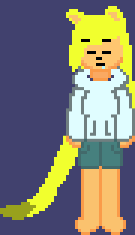 [d8d976] *her shoes fall off her feet* -Skyler