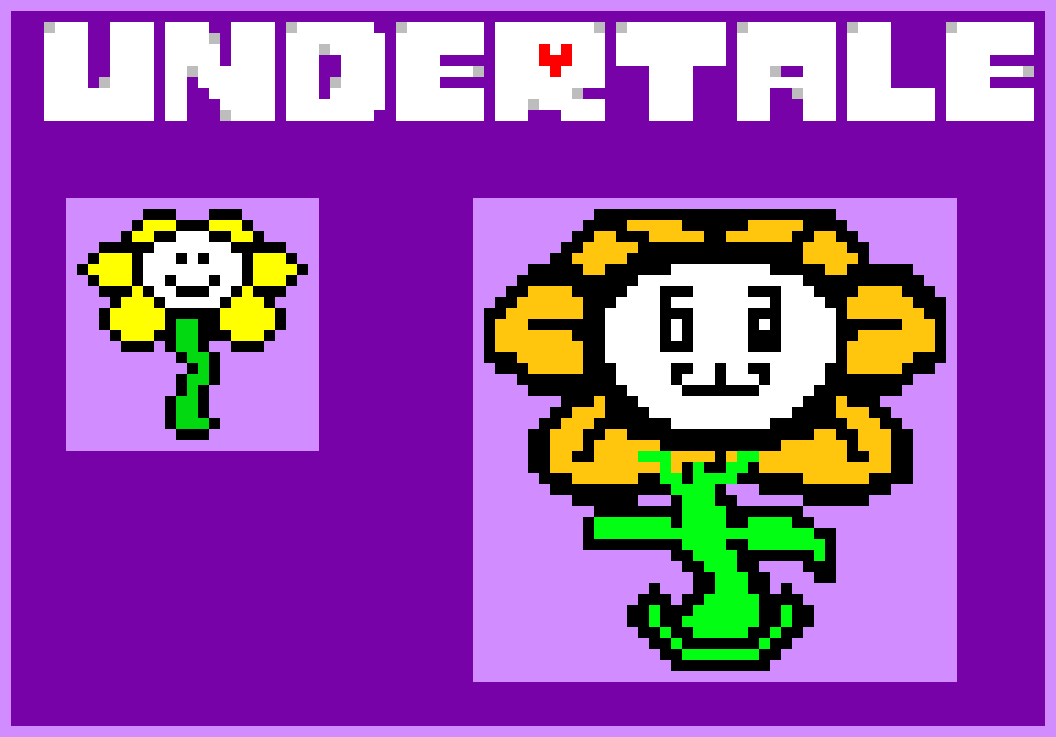 [9664c4] Undertale Flowey, Edited version