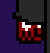 [7a4037] (back) *multi see's a bloody hand the side of an open door*