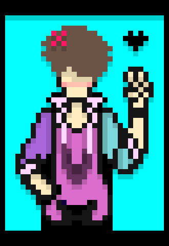 [72a9a9] Okayy, I'll work on that for youu.. Mocha, I'm honestly not sure if I could do any better than what you already have. It really is a beautiful sprite. I could touch up some of the shading I guess.