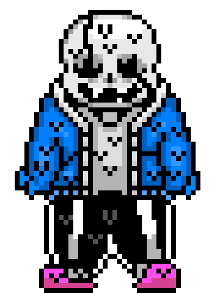 [4db866] DeterminTale -  Sans. (Advanced Overworld Sprite) (KamuiSenketsu)