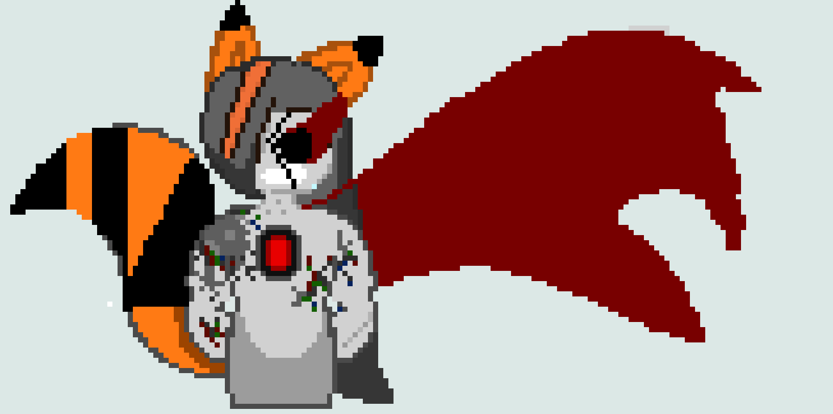 [d8d976] *Summons a giant sword* *Stabs the shield* DAMN BREAK WILL YOU?! -Glitch Dreemurr