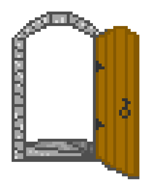 [f5cd70] dungeon door open