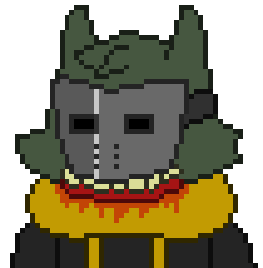 [18f118] -He just stares him down, and starts inspecting him, for some reason.-