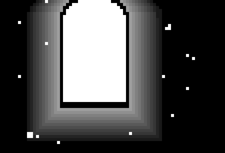[9664c4] room 1 black door sparkle 12