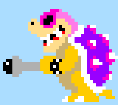 [08db01] Super Mario Bros. New Roy Koopa