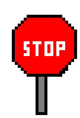 [0b51d0] a poorly made stop sign