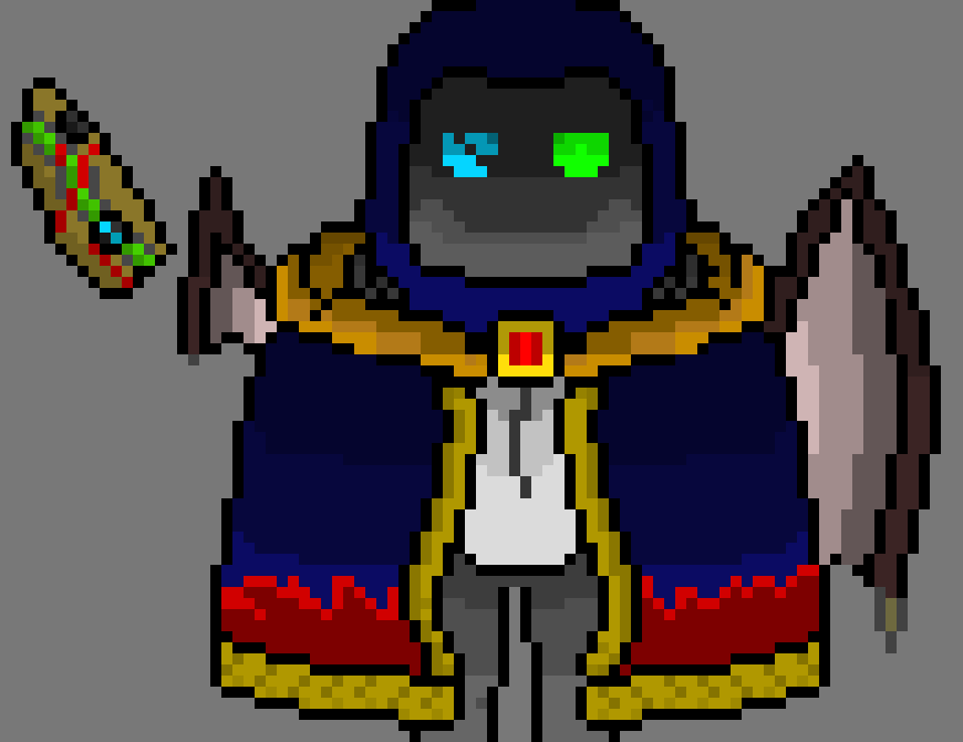 [ca8ee4] (repost)So... any suggestions on what I should turn my oc into?(like fresh, angel, fell, etc...)