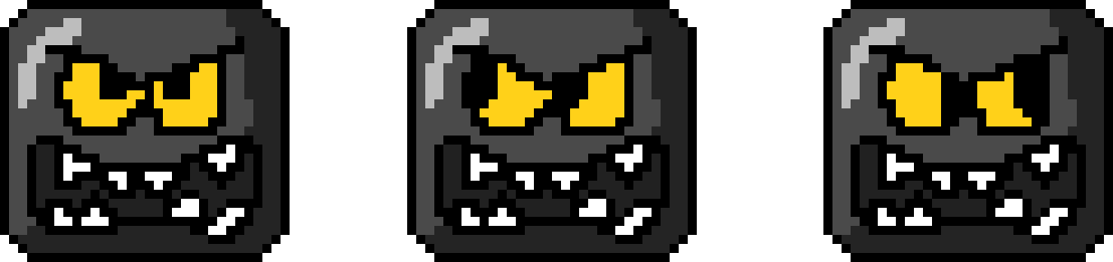 [c7c89d] Red Ball Enemy Pixelated Sprites 