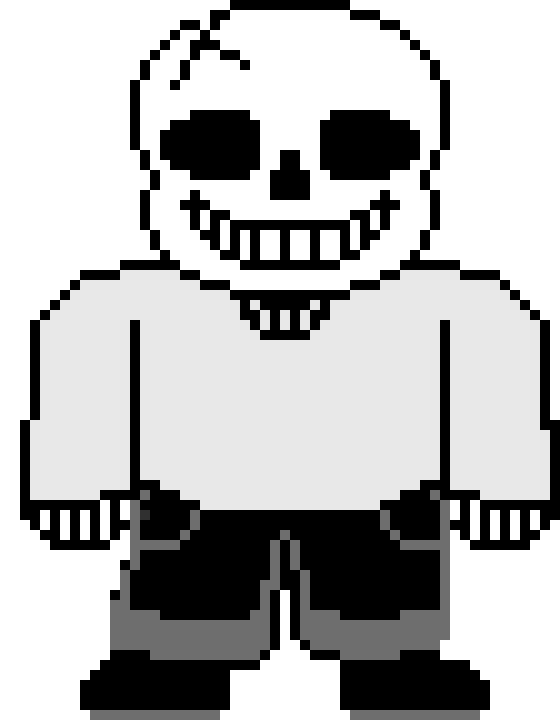 [9664c4] HardTale Sans without his jacket V5