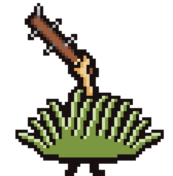 [b0303f] *The ambusher swings its club at Jacques!* - Ambusher