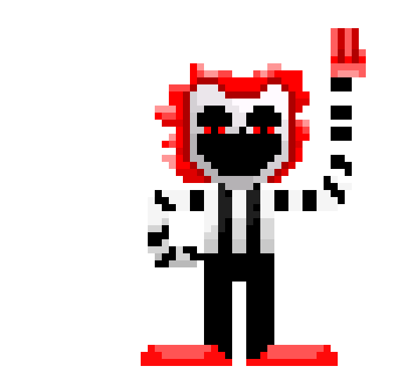 [28f403] smily mask PIXELart