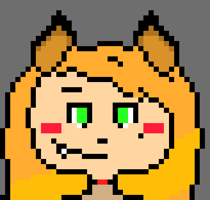 [405e37] Eve Foxx: You want me to take it out master~? *She would lick the fabric wrapping around his buldge*