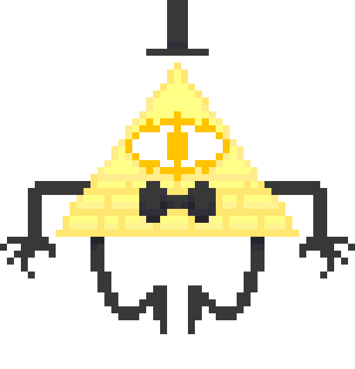 [7b7bce] hey everyone! its me! bill cipher! hows everyone doing?