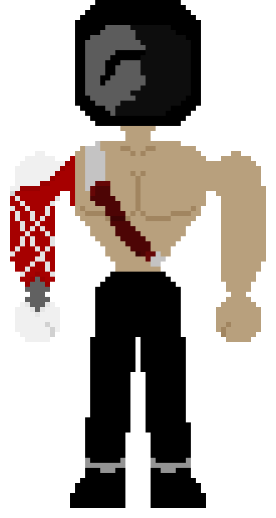 [25d002] *He thinks about things.*