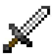 [5c5160] Minecraft Iron Sword