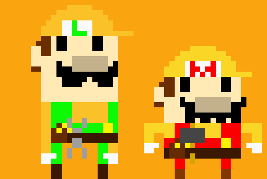 [9664c4] Mario & Luigi (mario maker)