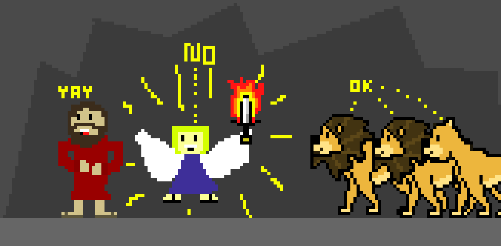 [f5b2d0] Daniel in the lions den