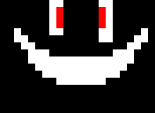 [8206a1] *punches metal sans* HEY N00B! -Smiley