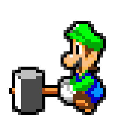 [a228fa] Luigi (Hammer)