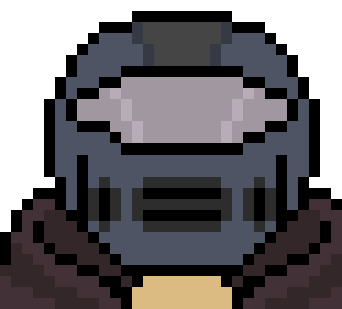 [a53442] -he slightly lowers the shotgun- when I see fangs, horns, or red skin, I shoot...