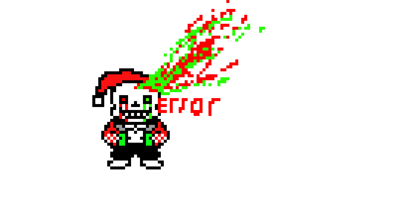 [17fc46] Christmas!error Sans' Sprite