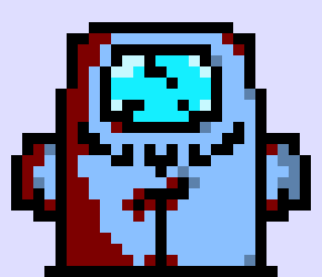 [17d6d3] [the imposter throws knifes at slavie again]