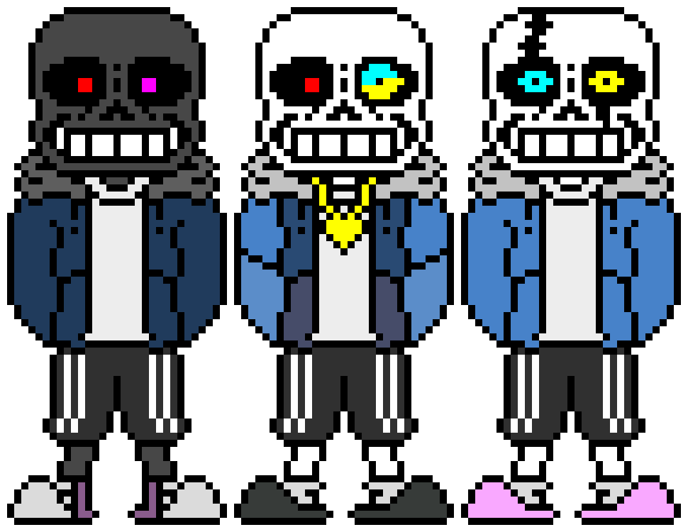 [d6b045] AT Judgement, SC and Fear Sans: *They healed SwapSwap, FellFell, FellTale, Delete and Shadow Sans*