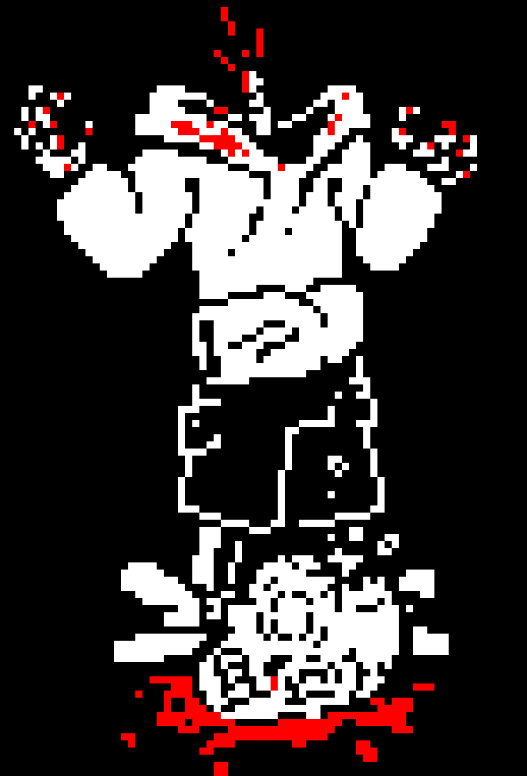 [11a9d7] -picks up his head and walks to the burger stand- -Deteriorate