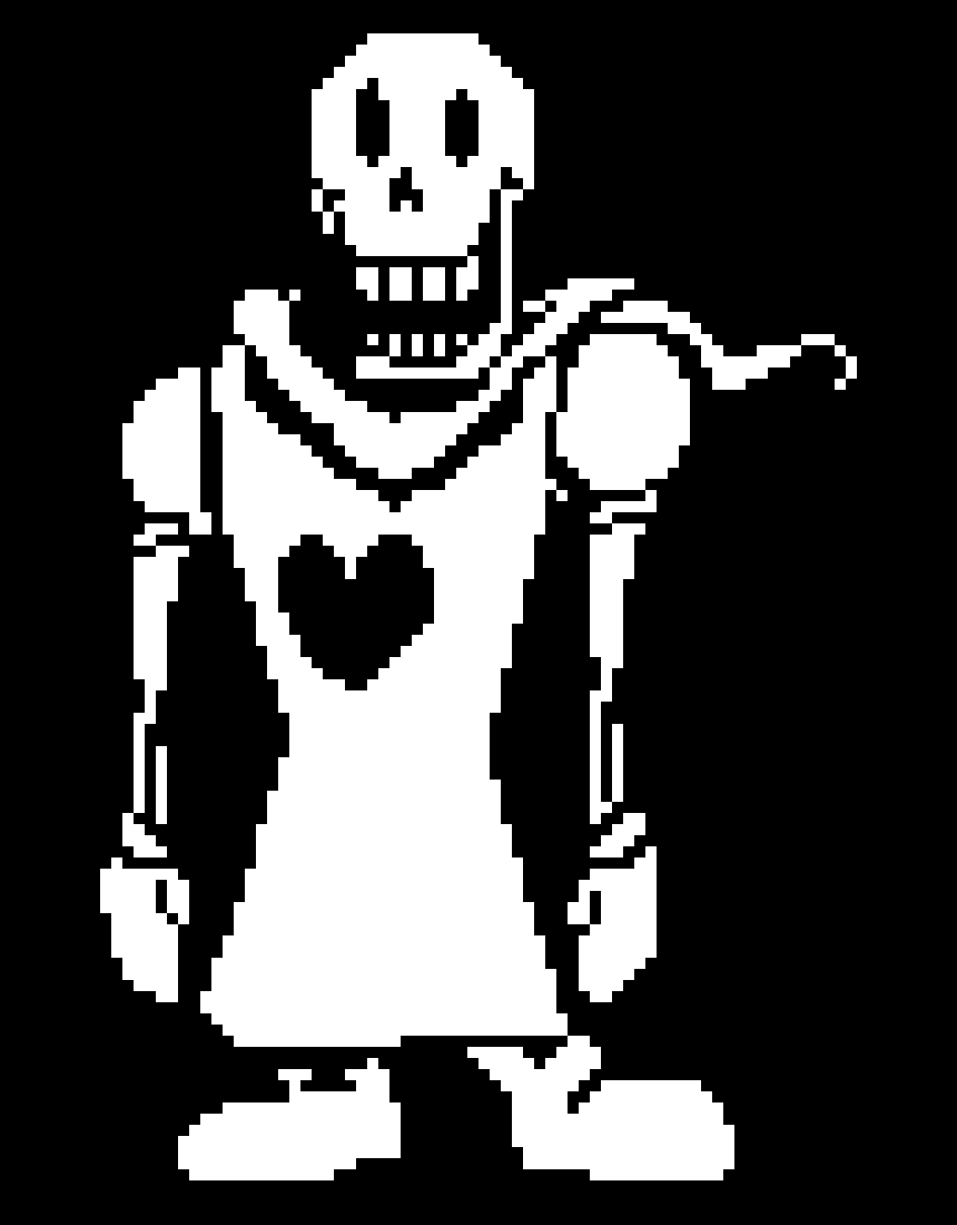 [f41a2f] Undertale Papyrus sprite