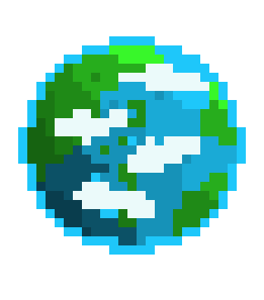 [2743fa] earth pixel
