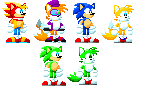 [982bc7] Sonic Custom Pixel Art
