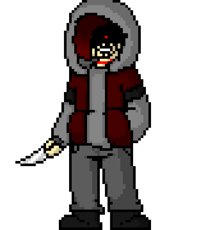 [7b7bce] -the bright light made anti turn into a black fog and fade away...only his knife remains-