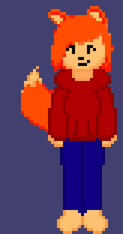 [d8d976] I'm finishes...this oc likes being warm lol -Foxlya