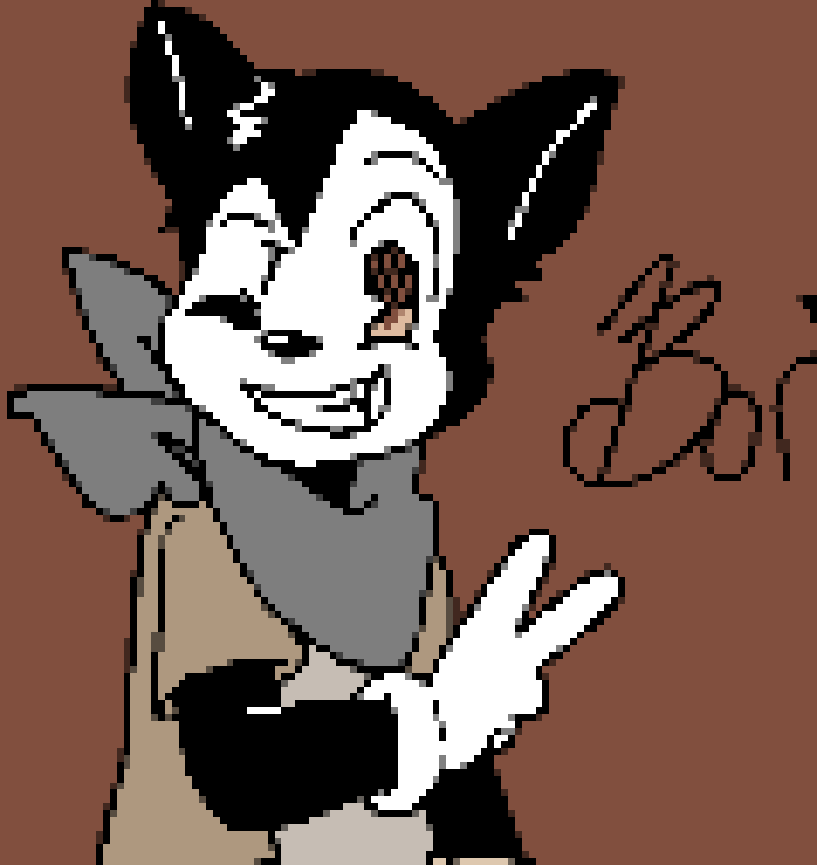 [b63bdb] *puts Bendy down when he gets to the house* see, took almost no time at all