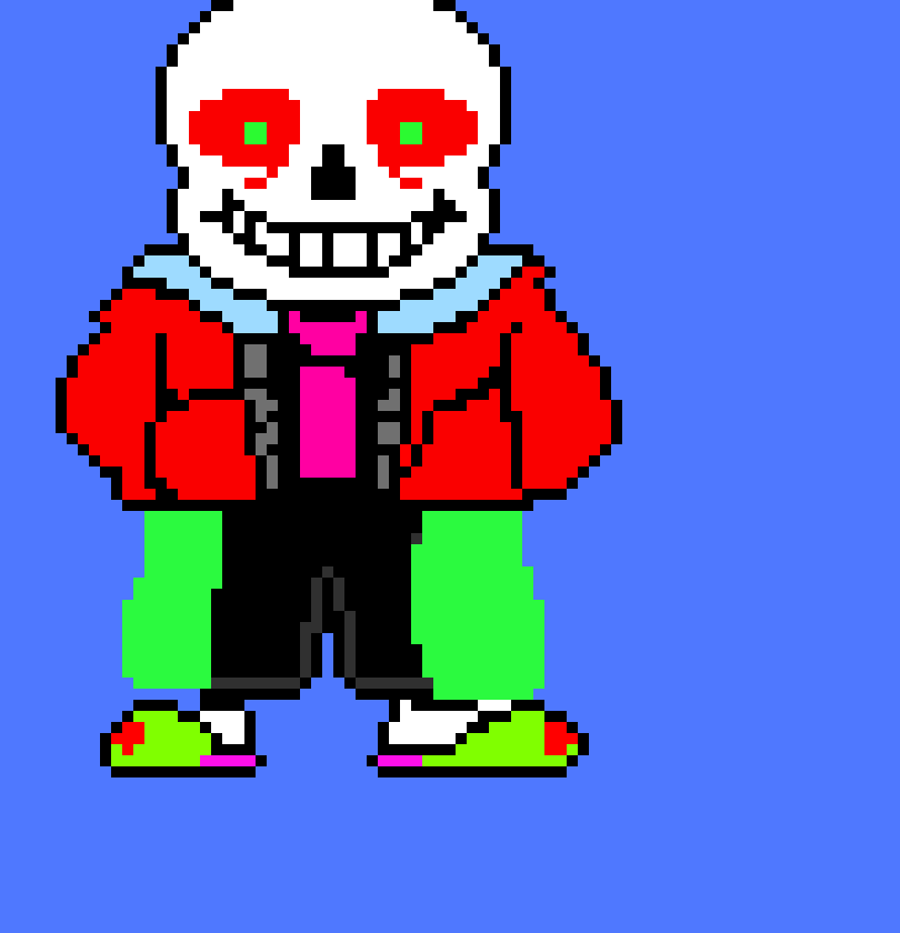 [904ba9] she was on chrisments break now she back now she going to make a real form of her and find magictale frisk