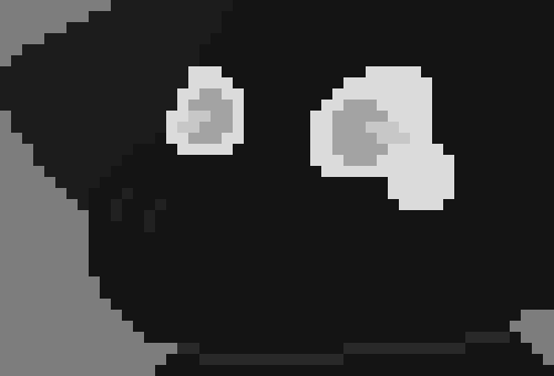 [a34ade] [Appears from a black portal in the forest, they look around as if they have never seen color]