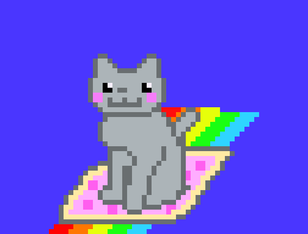 [9664c4] nyan cats ride