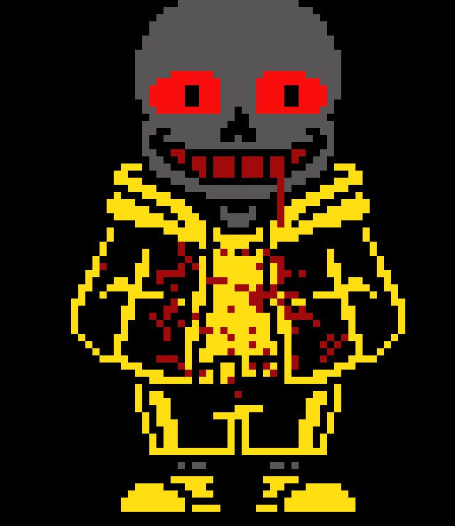 [5ee31a] Undertale Last Death Phase 1-2 - DST