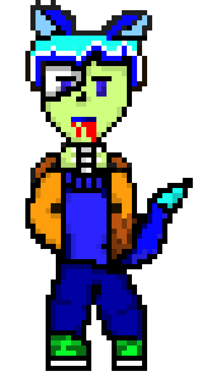 [04f305] -falls from the sky and hits head on ground-