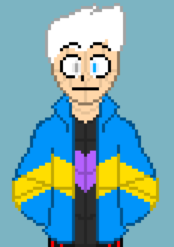 [752b4c] *he beeped a little, being shocked at the sudden movement, and then scanned Vesin, checking his heartrate*