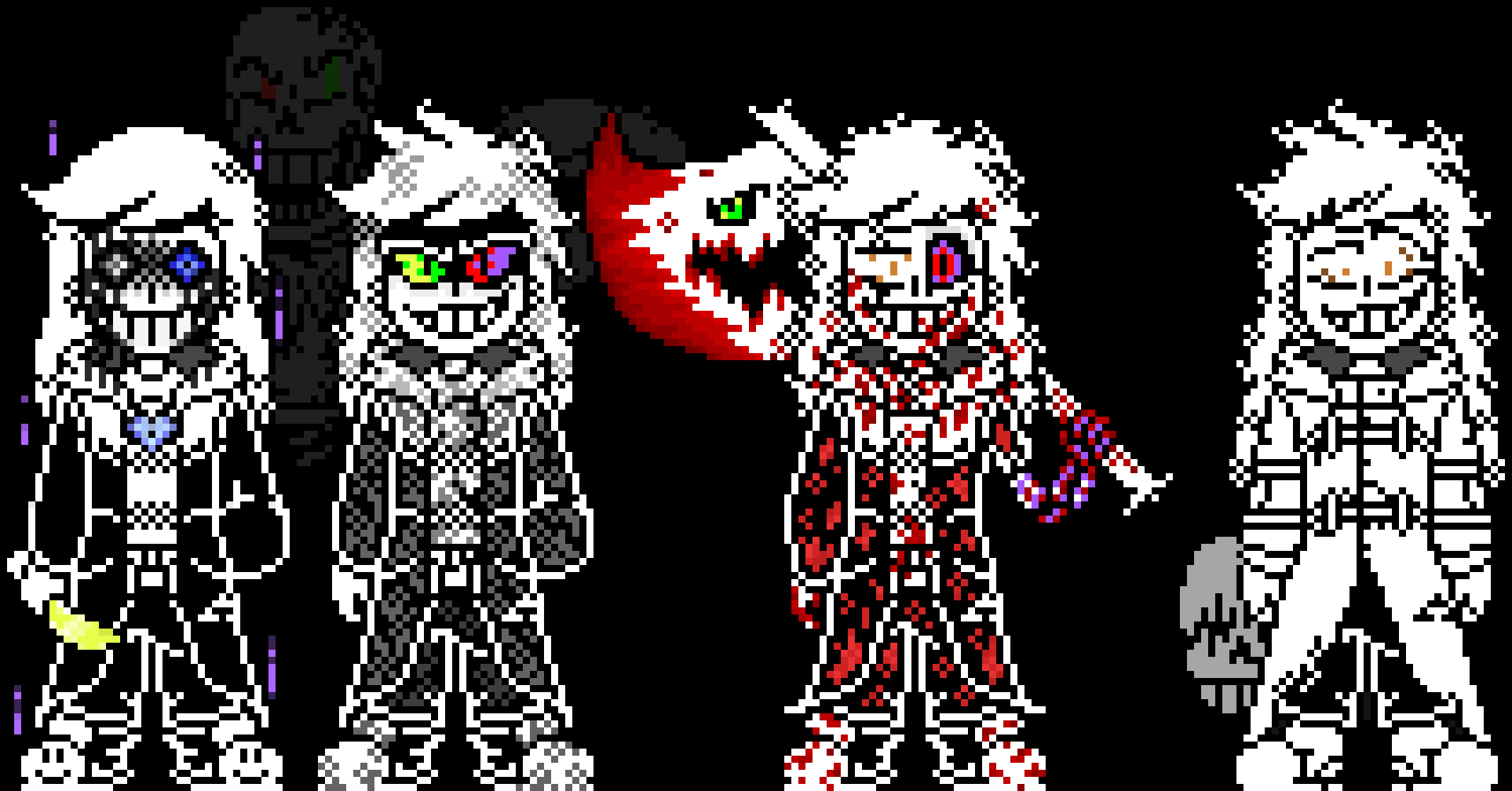 [63ceb7] "StoryArraSwap: Murder Time Trio [V3]; Phase 1.5: Assistance from the depths of mentally insane hell | Story of this: The player, tries to kill off Horror, like in the normal MTT, however it gets blocked and out of nowhere Insanity!SAS, shows up to add to the bloodfest and whatnot...  -Terrie