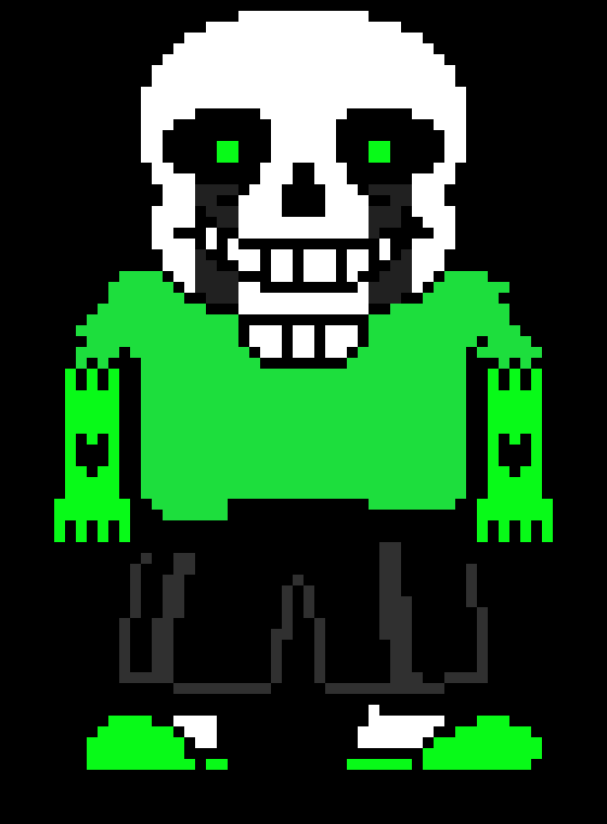 [75f2f2] Toxic Delta!Sans Sprite
