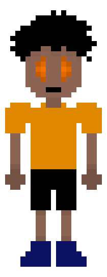 [25d002] *He picks up a wooden stick, with its edge carved into a crude blade*